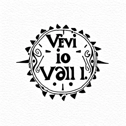 veni vidi vici spine tattoo tattoo design idea