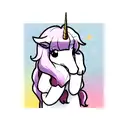 unicorn  tattoo design idea