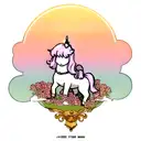 unicorn  tattoo design idea