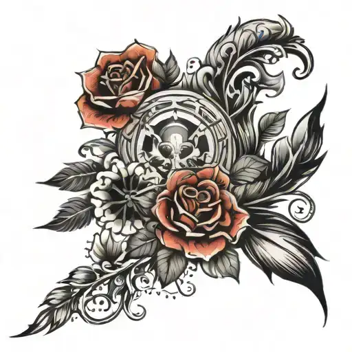 forearm tattoo to cover scars tattoo design idea