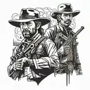 red dead redemption 2 tattoo design idea