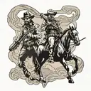 red dead redemption 2 tattoo design idea