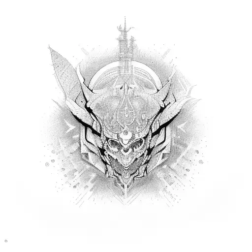 itzamna tattoo design idea