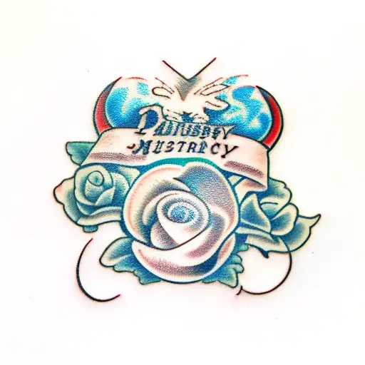 baby loss memorial  tattoo design idea