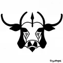 taurus tattoo design idea