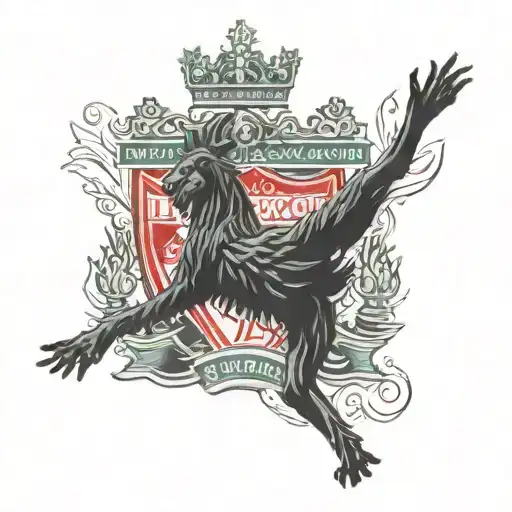 liverpool tattoo with ynwa tattoo design idea