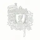 liverpool tattoo with ynwa tattoo design idea