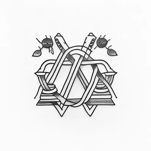 minimalist arm tattoo with links to travelling tattoo design idea