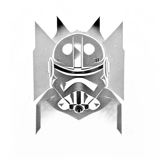 Jedi, man, warrior, light saber, hero tattoo design idea