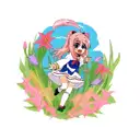 Lily tattoo design idea