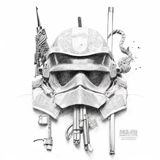 75th ranger regiment  tattoo design idea