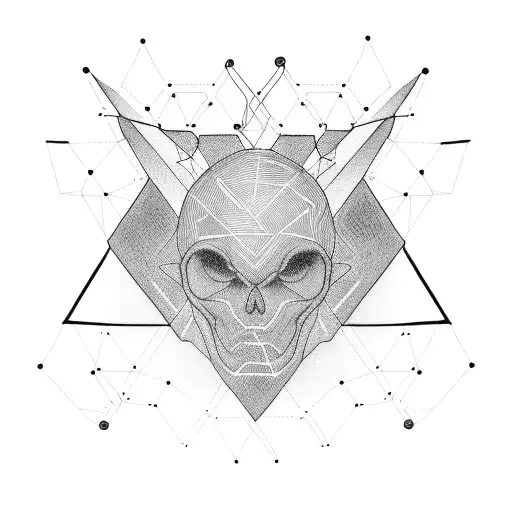 Electric circuitry tattoo design idea