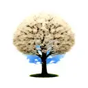 Apple tree tattoo design idea