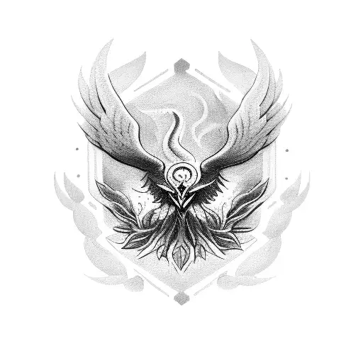 ave fenix  tattoo design idea