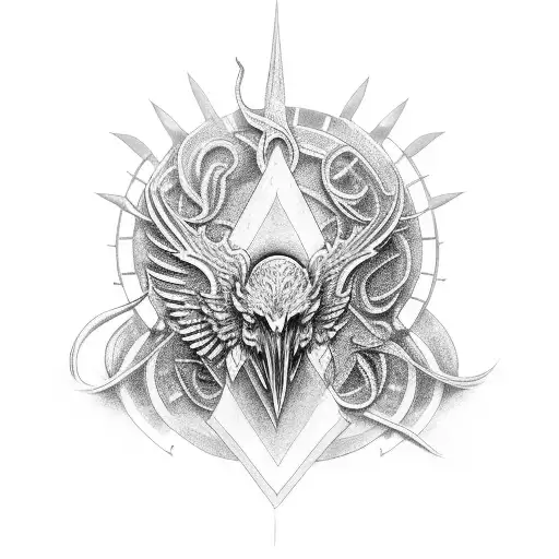 ave fenix  tattoo design idea