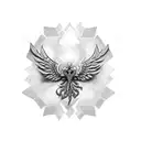 ave fenix  tattoo design idea