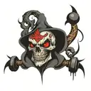 I spawn & see tattoo design idea