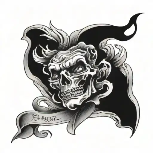 rip brother that love tattoo design idea