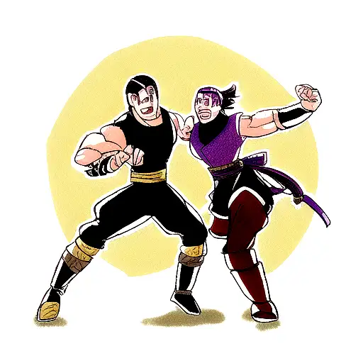 Mortal Kombat tattoo design idea