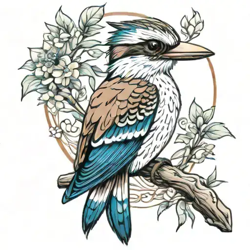 kookaburra tattoo design idea