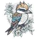 kookaburra tattoo design idea
