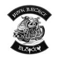 Biker, patch tattoo design idea