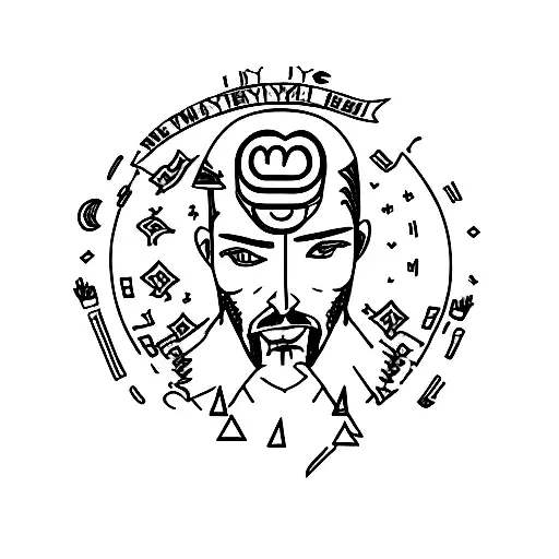 text: I'm an EveryDay Normal MF tattoo design idea