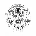 text: I'm an EveryDay Normal MF tattoo design idea