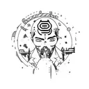 text: I'm an EveryDay Normal MF tattoo design idea