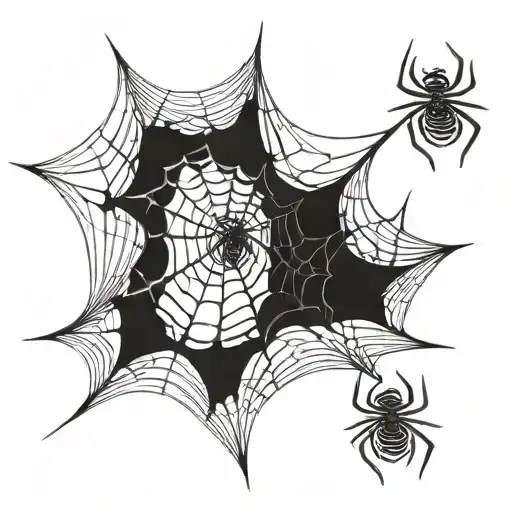 spiderweb 2003 tattoo design idea