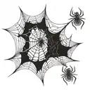 spiderweb 2003 tattoo design idea
