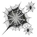 spiderweb 2003 tattoo design idea