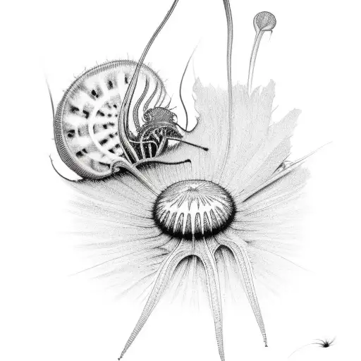 Venus flytrap tattoo design idea
