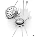 Venus flytrap tattoo design idea