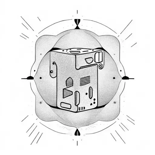 Reverse button Play button Fowards button tattoo design idea