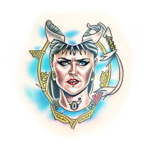 xena the warrior princess  tattoo design idea
