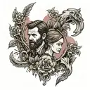 the last of us tattoo design idea