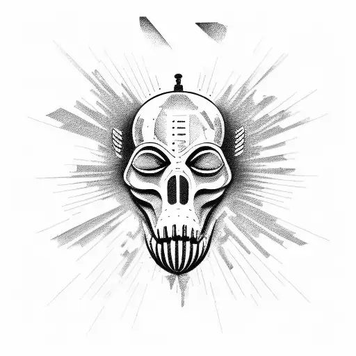 evolution, plague mask, science, e=mc2, dna tattoo design idea