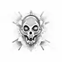 evolution,plague mask,science tattoo design idea