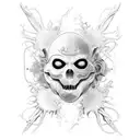 evolution, plague mask, science, e=mc2, dna tattoo design idea