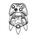 a xbox controller tattoo design idea