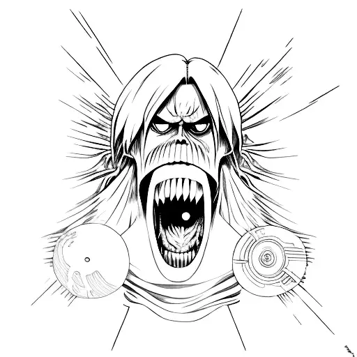 Attack on titan veteran trio tattoo design idea
