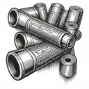 shotgun shell tattoo design idea