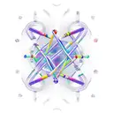 dna structure  tattoo design idea