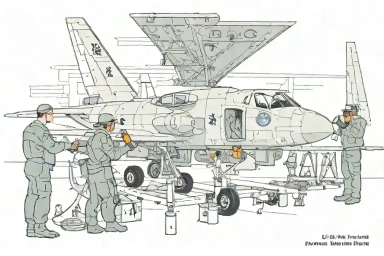 US Air Force MAINTENANCE  tattoo design idea