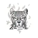 catahoula leopard dog tattoo tattoo design idea