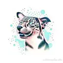 catahoula leopard dog tattoo tattoo design idea