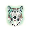 catahoula leopard dog tattoo tattoo design idea