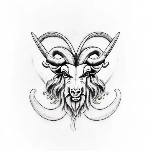 Aries and adhd tattoo design idea