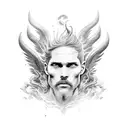 icarus fire prometheus tattoo design idea